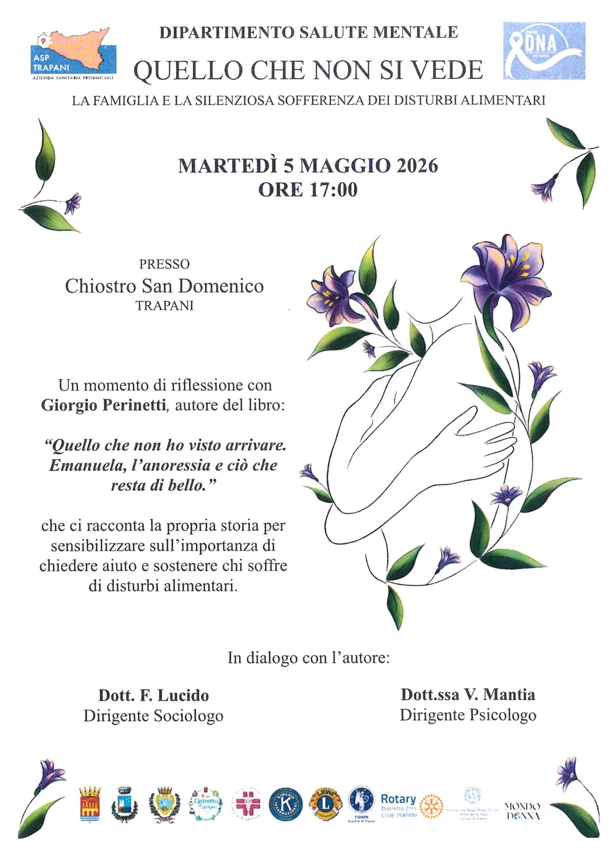 Clicca per accedere all'articolo "QUELLO CHE NON SI VEDE. LA FAMIGLIA E LA SILENZIOSA SOFFERENZA DEI DISTURBI ALIMENTARI"