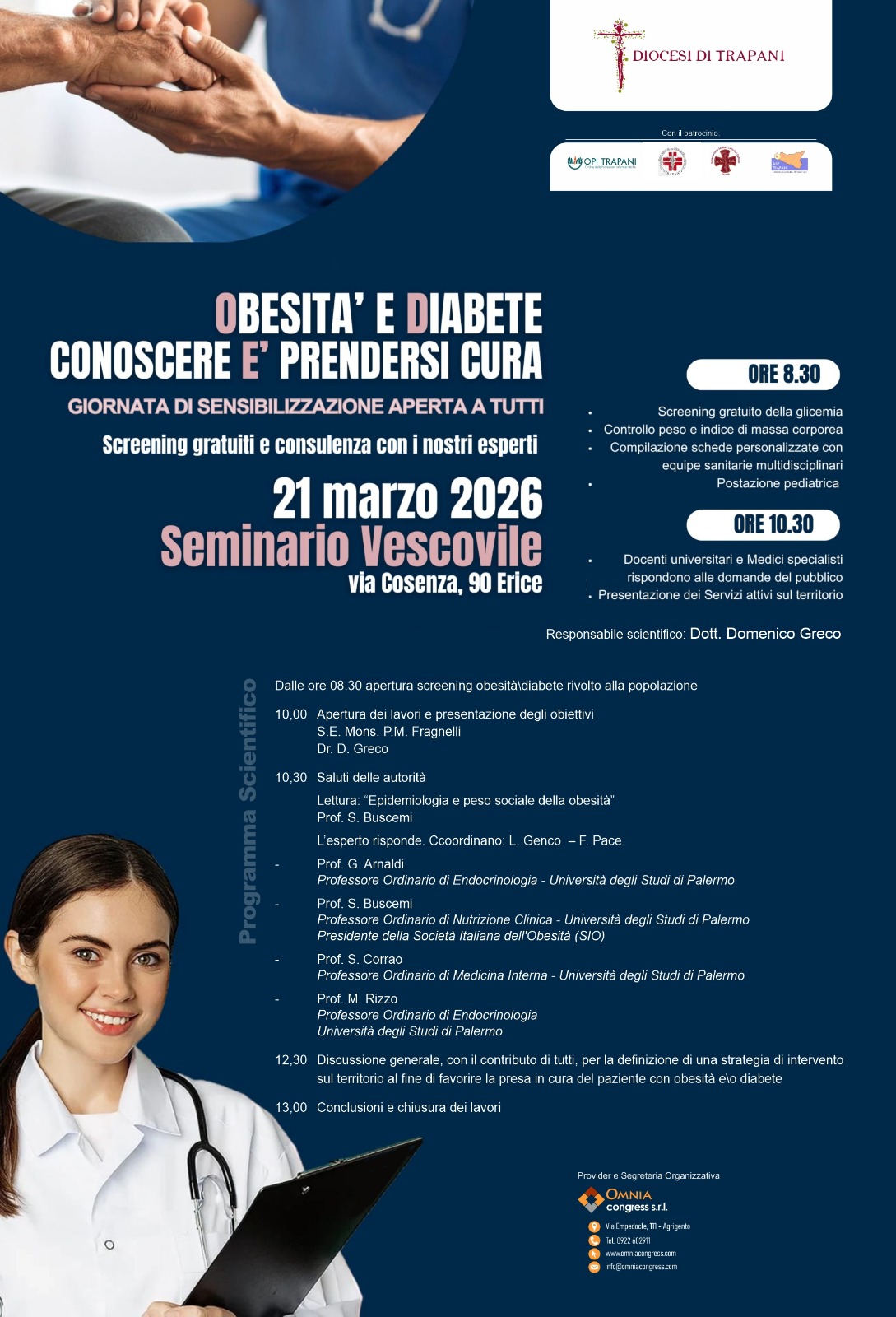 Clicca per accedere all'articolo OBESITA' E DIABETE. CONOSCERE E' PRENDERSI CURA
