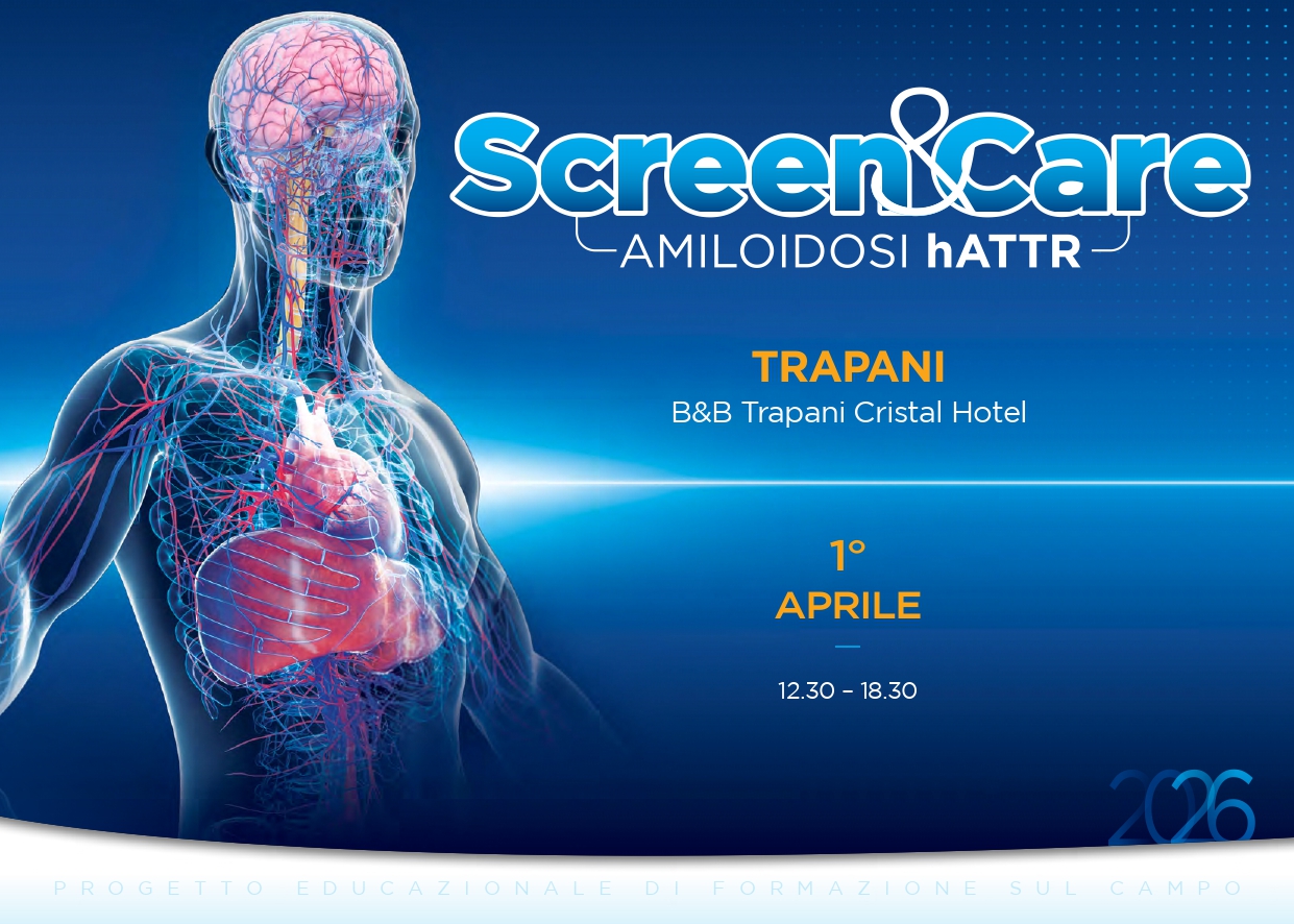 Clicca per accedere all'articolo Incontro su Screen & Care - Amiloidosi hATTR - 1 Aprile 2026